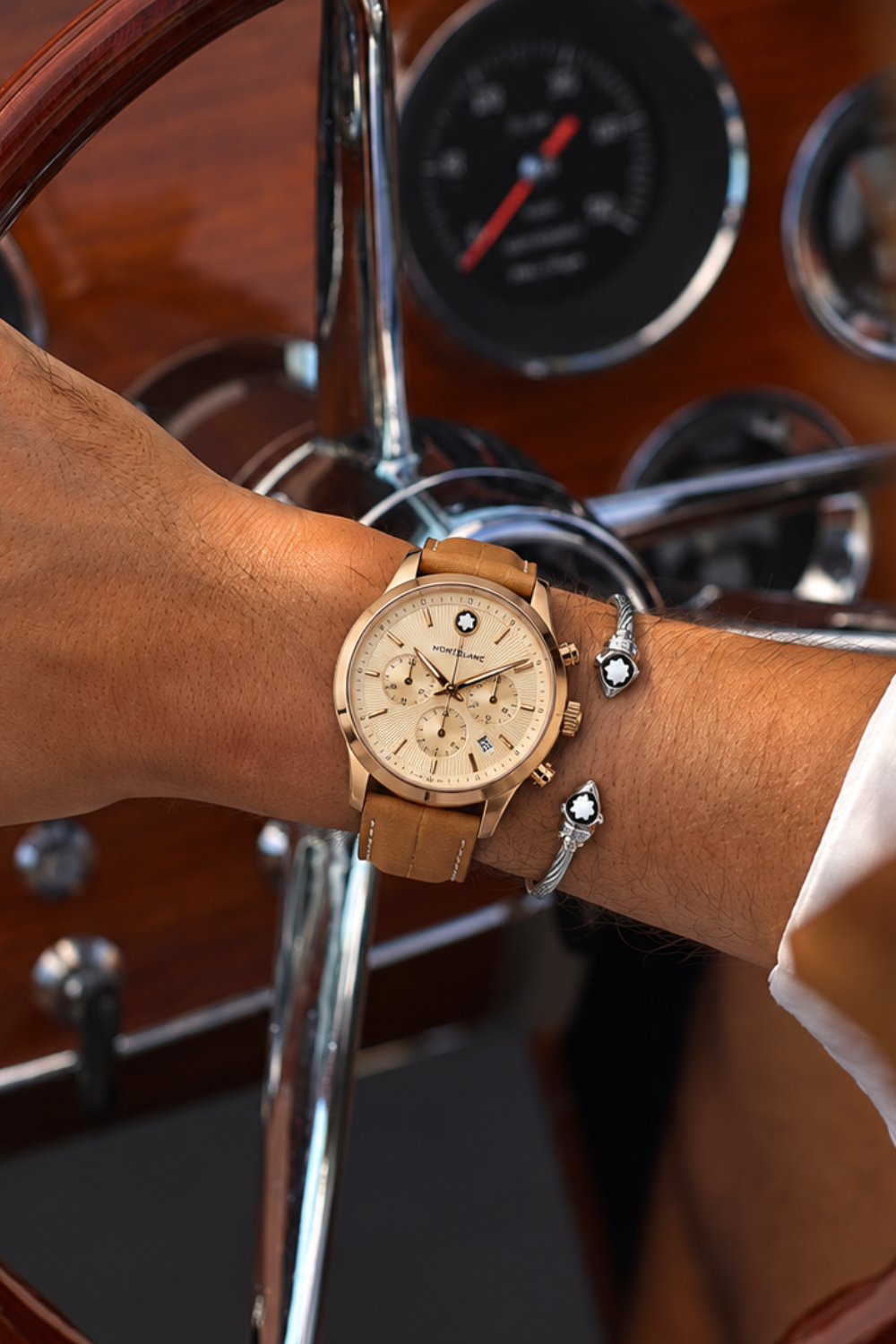 Mont Blanc Star Legacy Rose Camel - 1ª linha