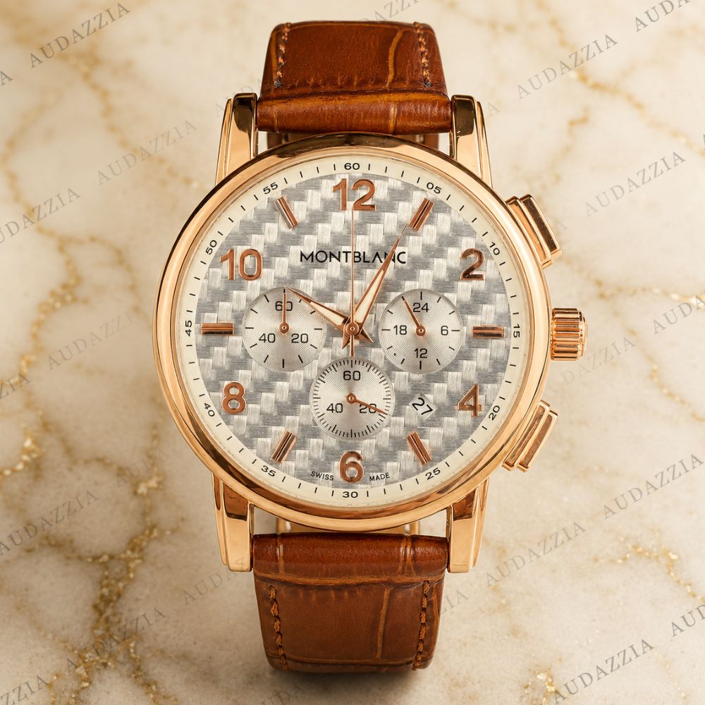 Relógio Mont Blan Edition 4810 - Equilibrium Rose Brown - 1ª linha