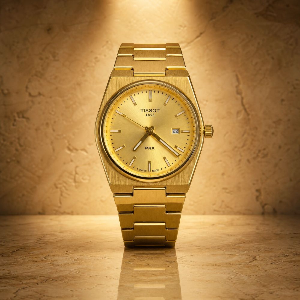 Relógio Tisso PRX Gold - 1ª linha