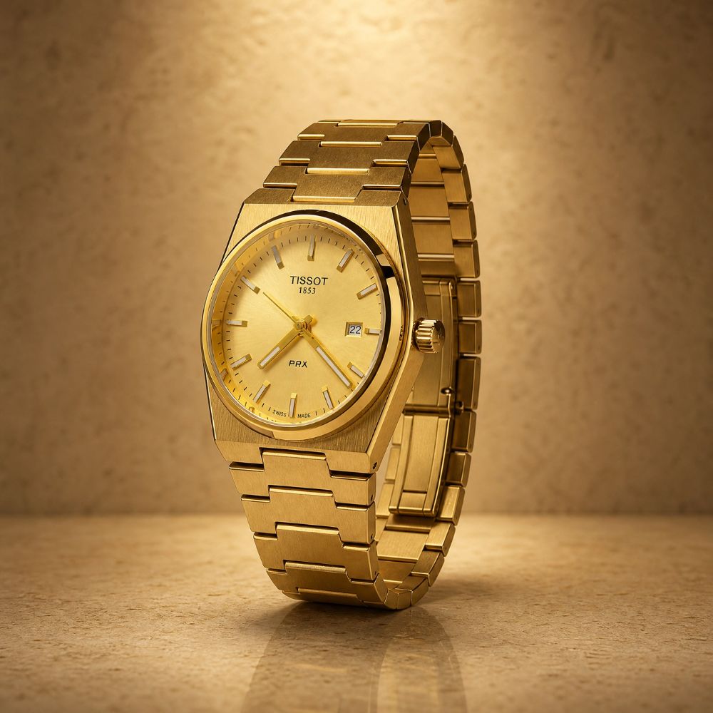 Relógio Tisso PRX Gold - 1ª linha