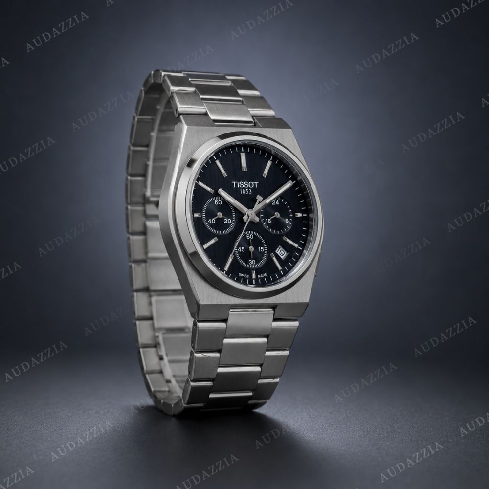 Relógio Tisso PRX Cronograph Black Steel - 1ª linha