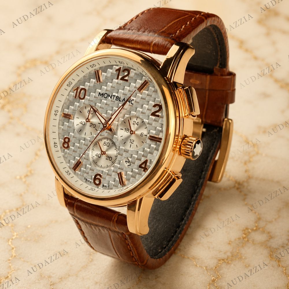 Relógio Mont Blan Edition 4810 - Equilibrium Rose Brown - 1ª linha