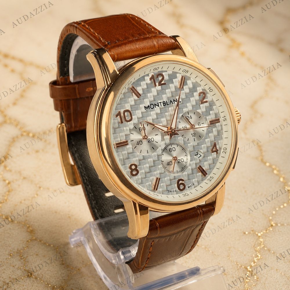 Relógio Mont Blan Edition 4810 - Equilibrium Rose Brown - 1ª linha