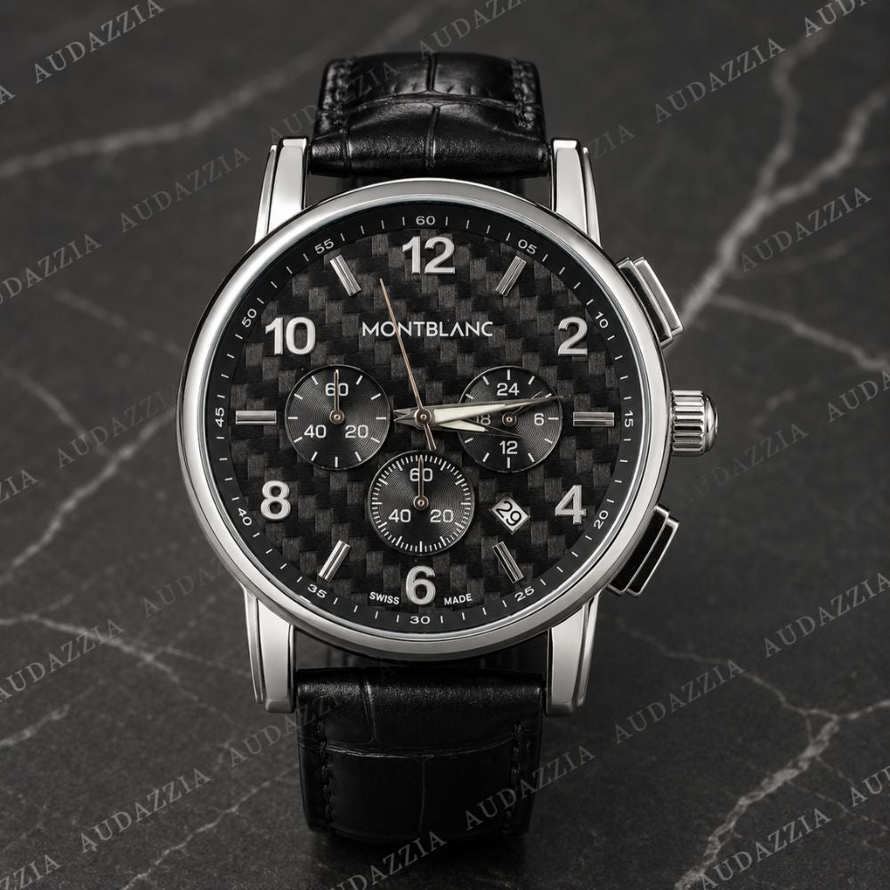 Relógio Mont Blan Edition 4810 - Equilibrium Steel Black - 1ª linha